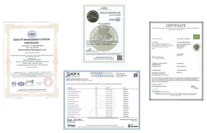 Ginger extract certified supplier